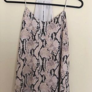 Express Snake Print Tank